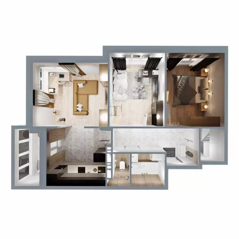 3-к кв. Владимирская область, Ковров Еловая ул., 82 (76.0 м) - Фото 1