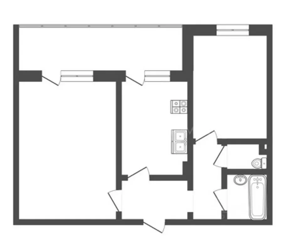 2-к кв. Тюменская область, Тюмень ул. Газовиков, 19 (51.0 м) - Фото 2