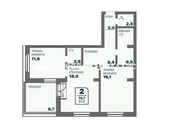 2-комнатная квартира: Магнитогорск, Советская улица, 132Б (67.8 м) - Фото 0