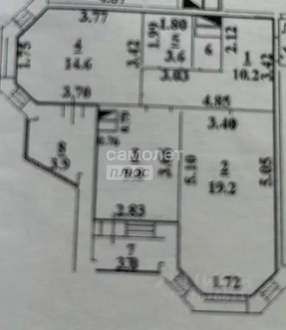 2-к кв. Липецкая область, Липецк ул. С.М. Шерстобитова, 10 (63.59 м) - Фото 2