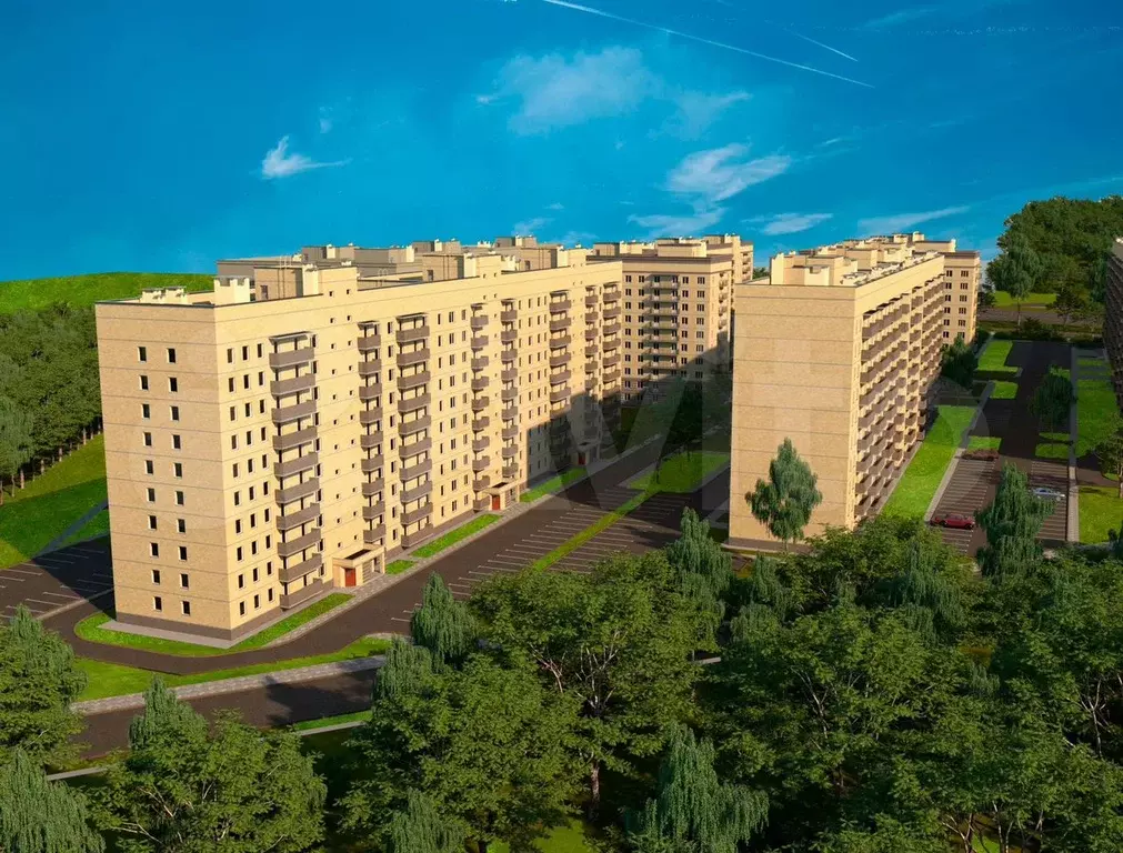 2-к. квартира, 62,2 м, 10/10 эт. - Фото 1