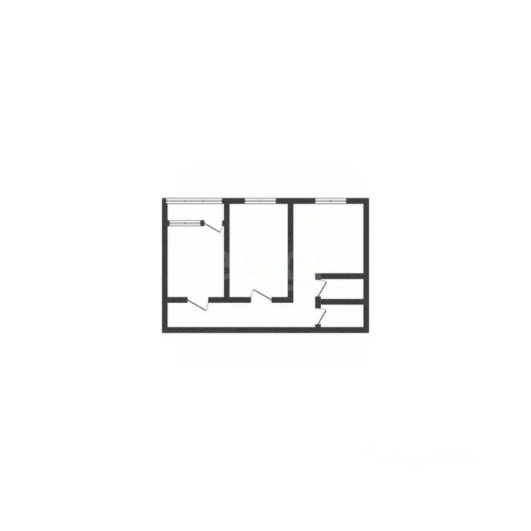 2-к кв. Курская область, Курск Звездная ул., 13 (47.0 м) - Фото 2