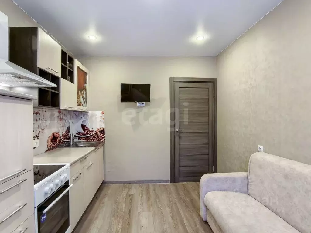 1-к кв. Тюменская область, Тюмень ул. Новоселов, 107к2 (33.8 м) - Фото 1