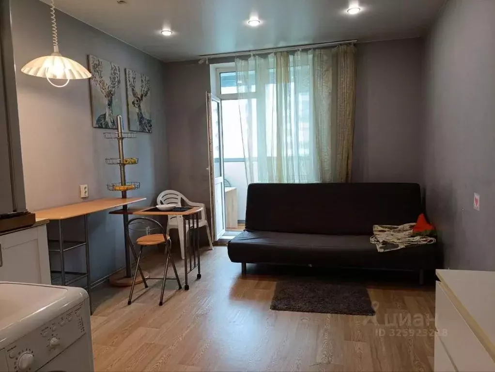 Студия Ленинградская область, Мурино Всеволожский район, ул. Шувалова, ... - Фото 1