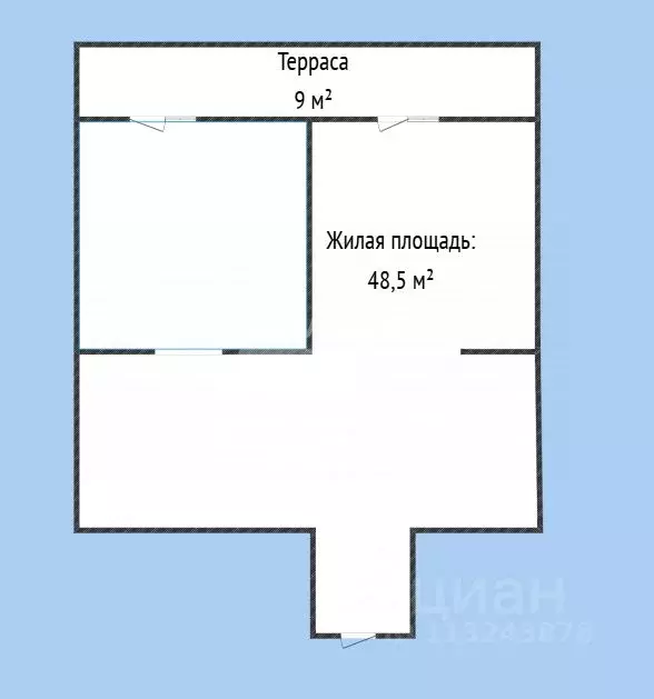 1-к кв. Дагестан, Махачкала ул. Газпромная, 15к1 (57.5 м) - Фото 2