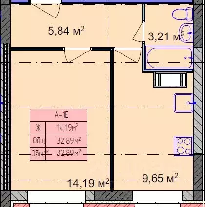1-к кв. Ярославская область, Ярославль ул. Строителей, 18 (32.9 м) - Фото 1