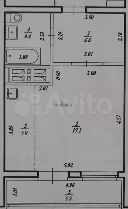 Квартира-студия, 33,1 м, 11/25 эт. - Фото 0