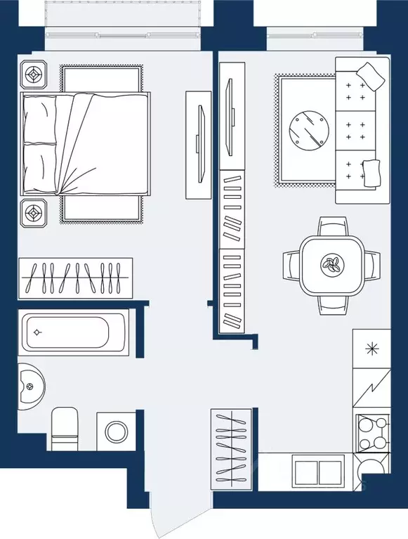 1-к кв. Дагестан, Махачкала Ипподром мкр,  (36.53 м) - Фото 1