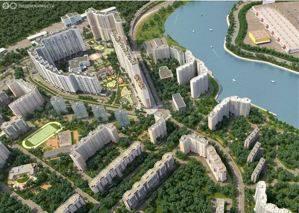 2-комнатная квартира: Красногорск, Красногорский бульвар, 25 (66 м) - Фото 1