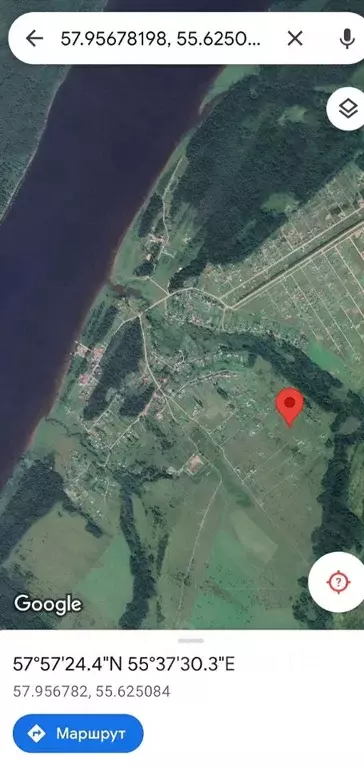 Участок в Пермский край, Пермский муниципальный округ, д. Луговая ... - Фото 2