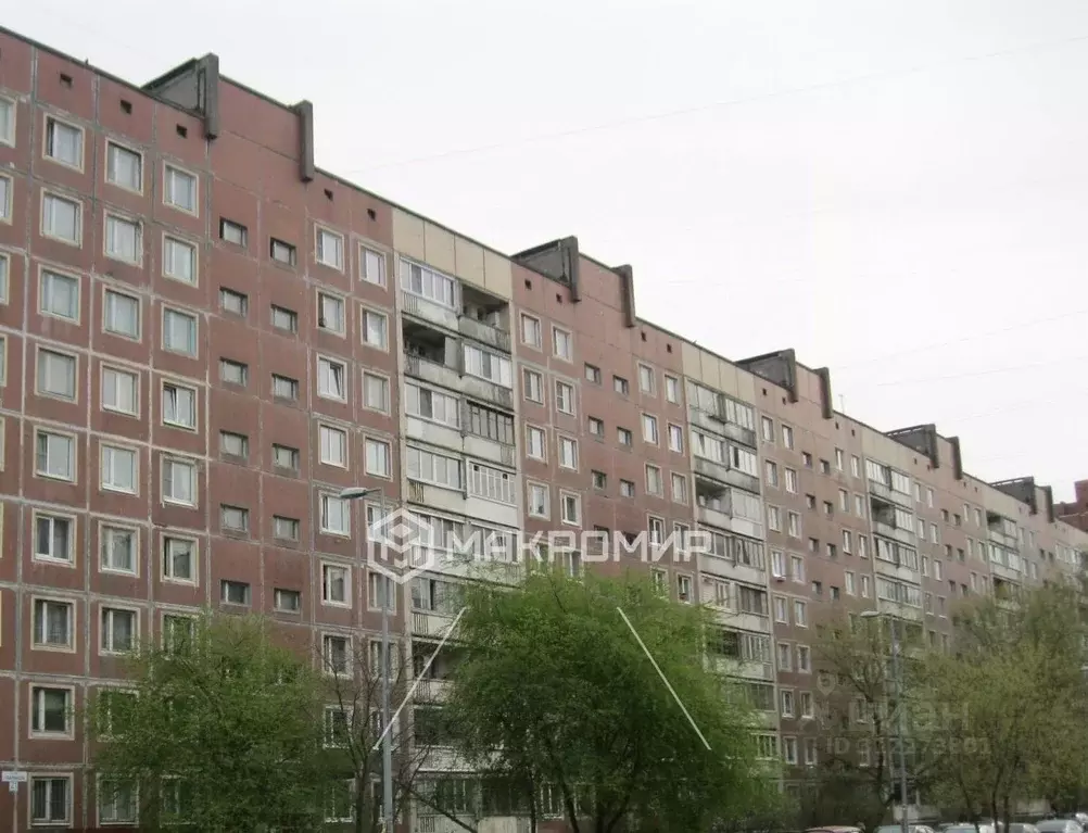 2-к кв. Санкт-Петербург просп. Ударников, 21/1 (45.6 м) - Фото 0