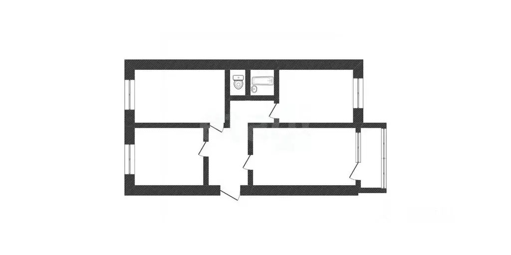 3-к кв. Смоленская область, Ярцево ул. Победы, 9 (57.4 м) - Фото 1