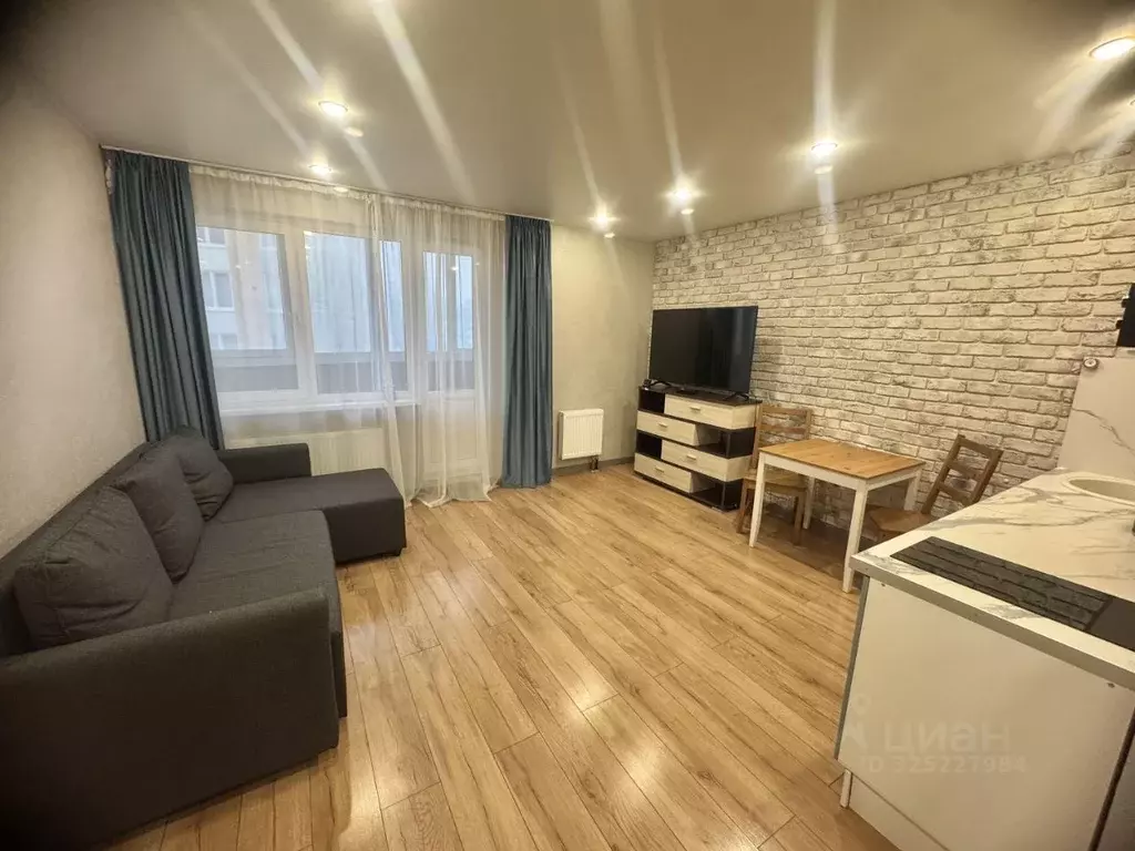 Студия Санкт-Петербург пос. Парголово, Заречная ул., 13к4 (27.0 м) - Фото 2