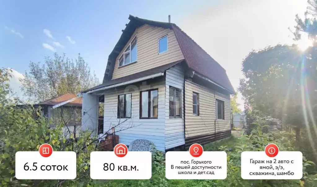 Дом в Хабаровский край, Хабаровск Имени Горького мкр, ул. Боевая, 48 ... - Фото 1