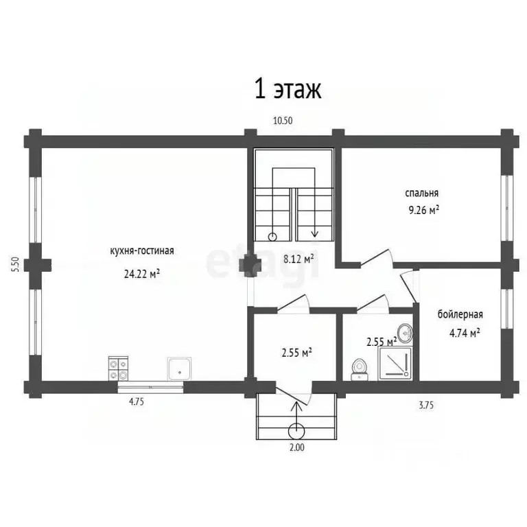 Дом в Тюменская область, Тюмень Юбилейное садовое товарищество, ул. ... - Фото 2