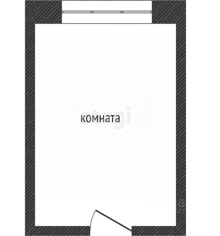 Комната Курганская область, Курган ул. Бажова, 67 (14.5 м) - Фото 2