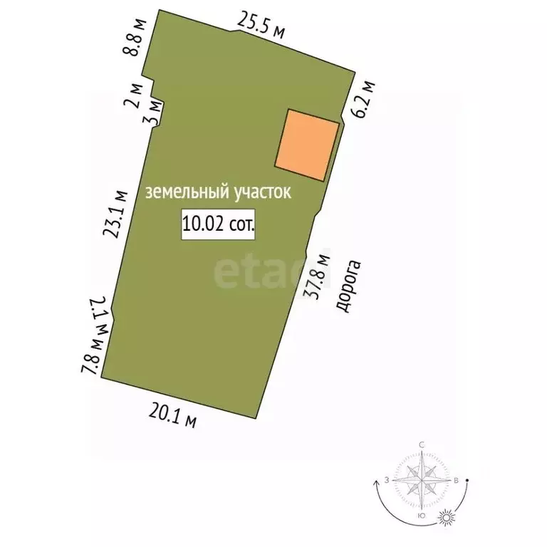 Дом в Башкортостан, с. Бураево ул. Степана Вострецова (38 м) - Фото 2