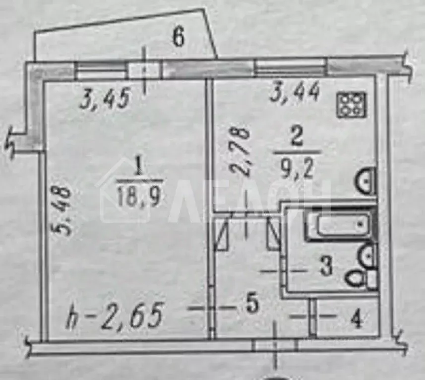 1-к кв. Омская область, Омск Солнечный мкр, ул. 3-я Любинская, 22к2 ... - Фото 1
