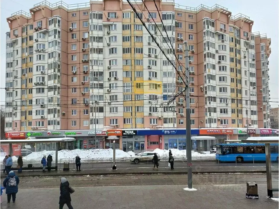 Свободной планировки кв. Москва ул. Новинки, 1 (49.3 м) - Фото 2