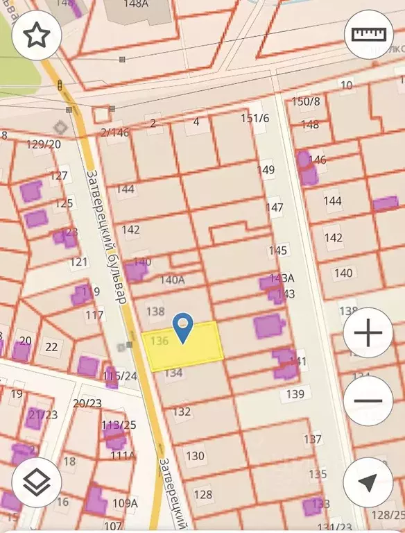 Участок в Тверская область, Тверь Затверецкий бул., 136 (11.2 сот.) - Фото 1