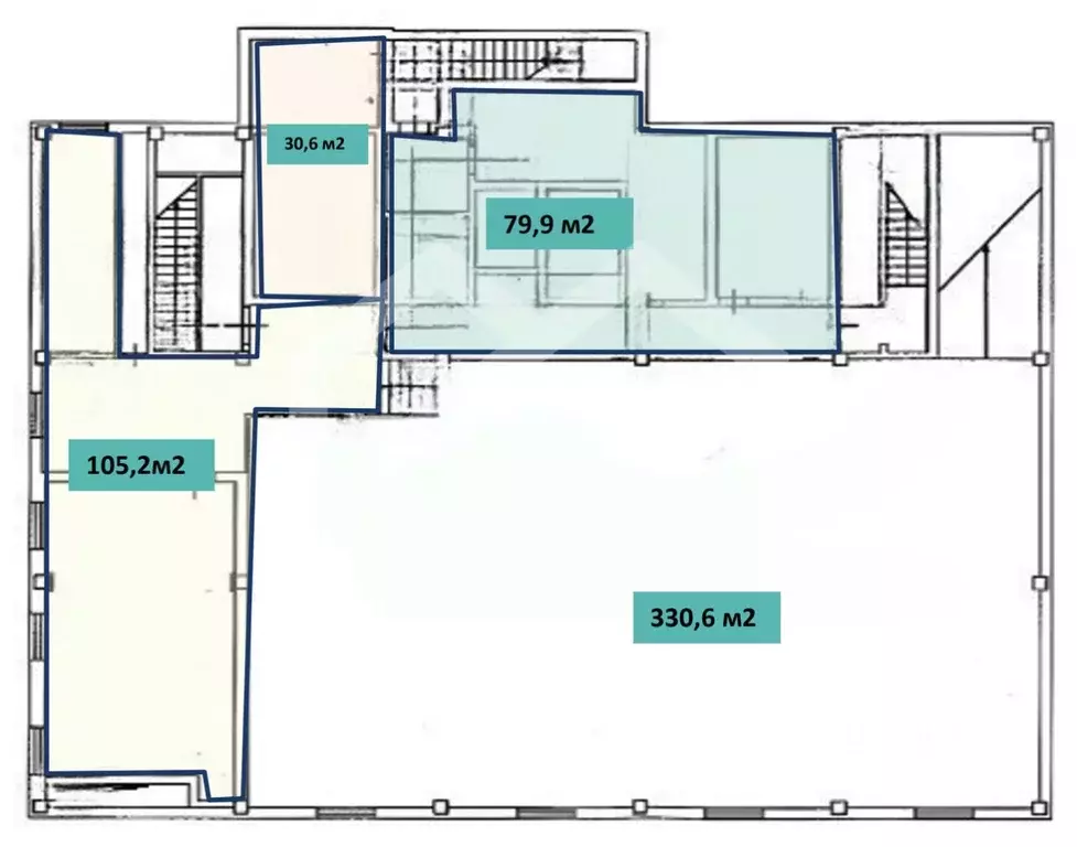 Помещение свободного назначения в Москва Мытищинский проезд, 6 (2709 ... - Фото 2