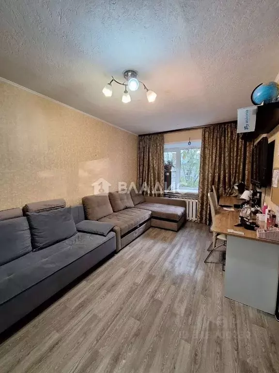 1-к кв. Владимирская область, Ковров ул. Фурманова, 37 (30.4 м) - Фото 0