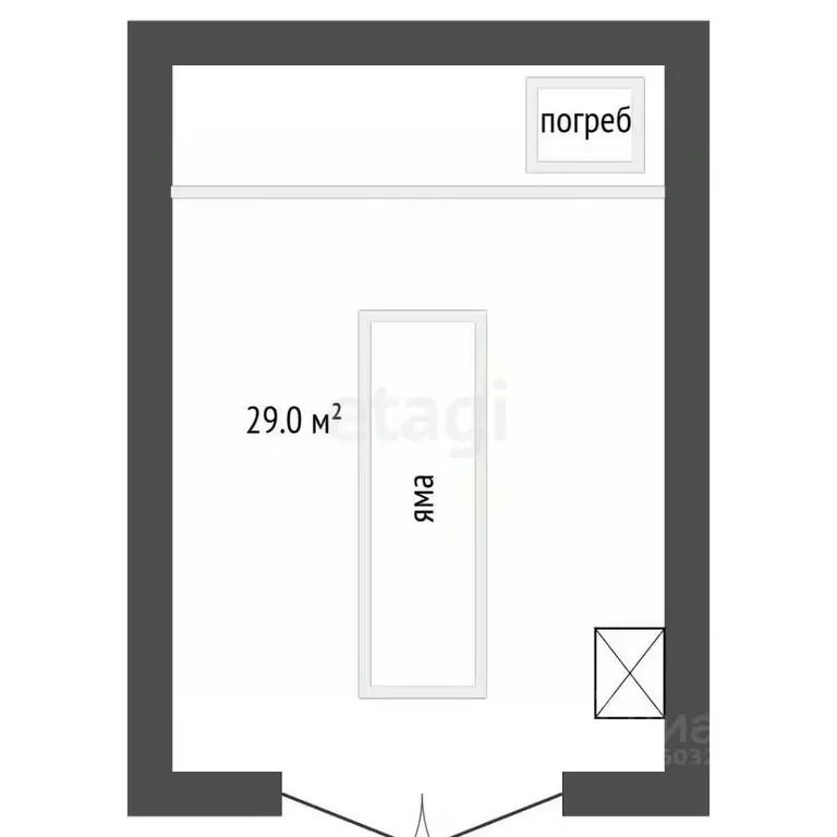 Гараж в Нижегородская область, Выкса Гаражный Квартал № 7 тер., 39 (29 ... - Фото 2