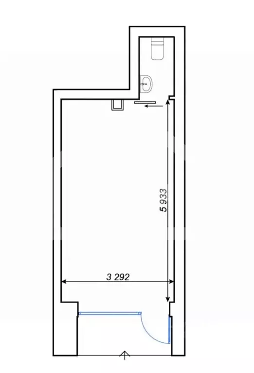 Помещение свободного назначения в Москва Ярославское ш., 2К2 (23 м) - Фото 2