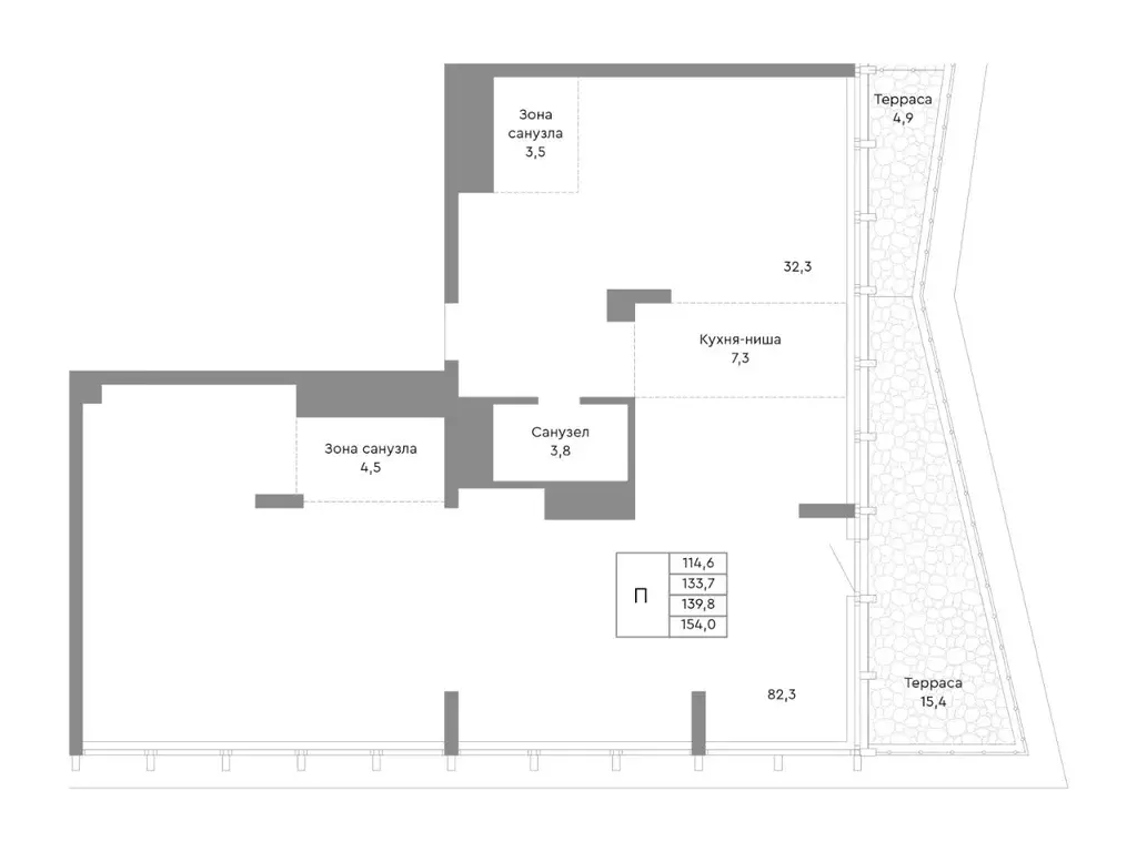 Свободной планировки кв. Челябинская область, Челябинск ул. ... - Фото 1