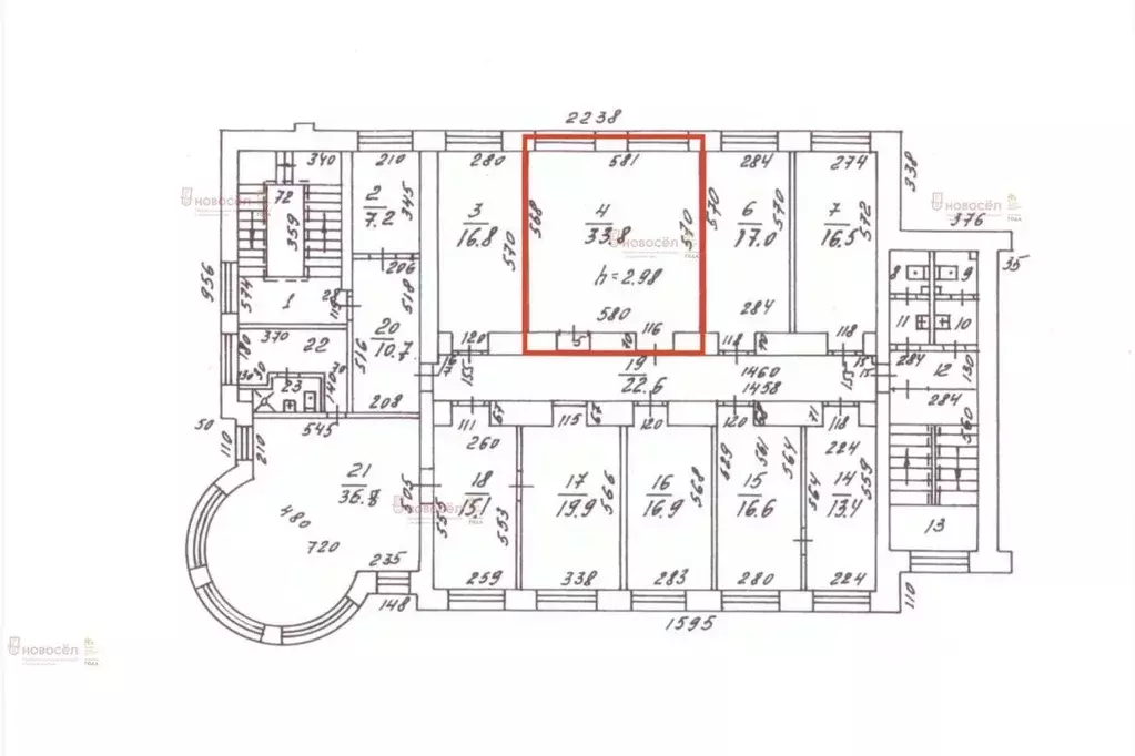 Офис в Свердловская область, Екатеринбург ул. Куйбышева, 82А (35 м) - Фото 2