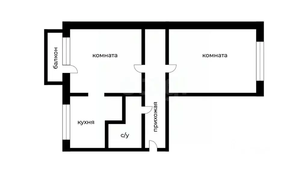 2-к кв. Удмуртия, Ижевск ул. Холмогорова, 16 (43.4 м) - Фото 1