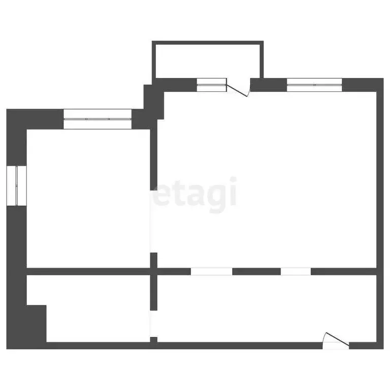 1-комнатная квартира: Иркутск, Байкальская улица, 289/5 (43 м) - Фото 1