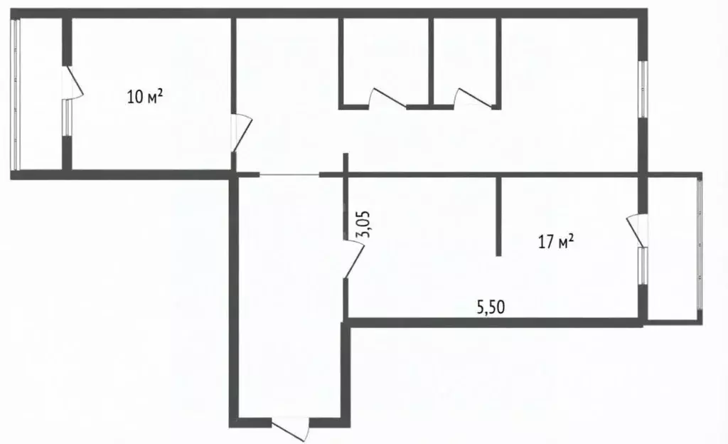 2-к кв. Ярославская область, Ярославль просп. Фрунзе, 61 (49.0 м) - Фото 2