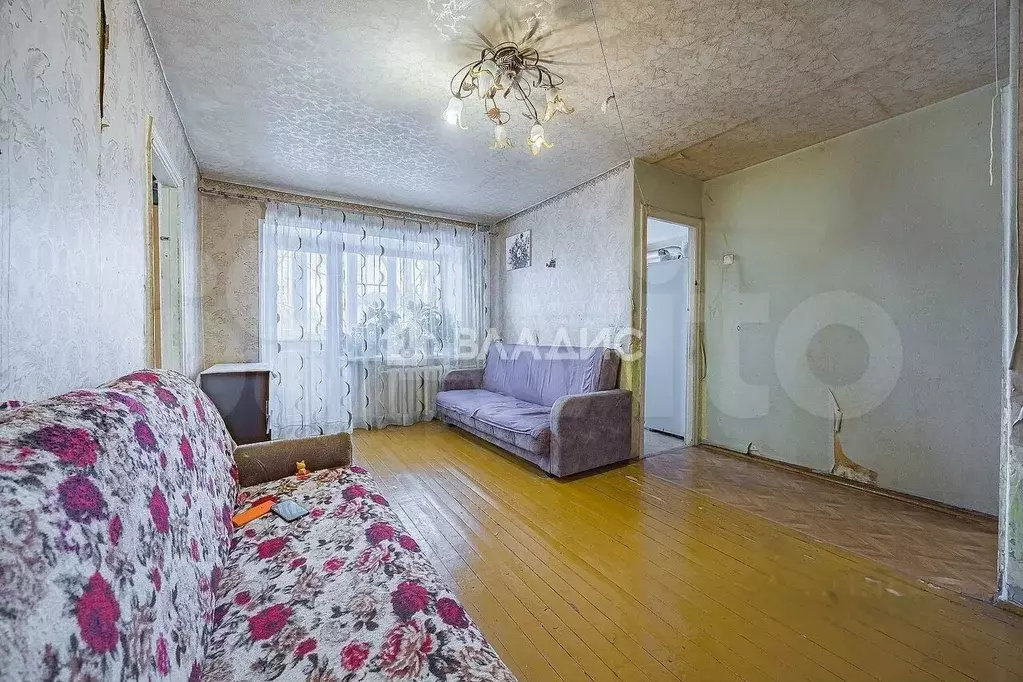 2-к. квартира, 43 м, 4/5 эт. - Фото 0