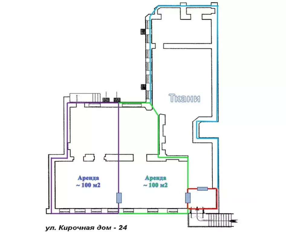 Торговая площадь в Санкт-Петербург Кирочная ул., 24 (200 м) - Фото 0