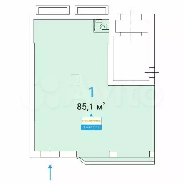 Продажа (ПСН) пл. 85.1 м2 м. Краснопресненская - Фото 0