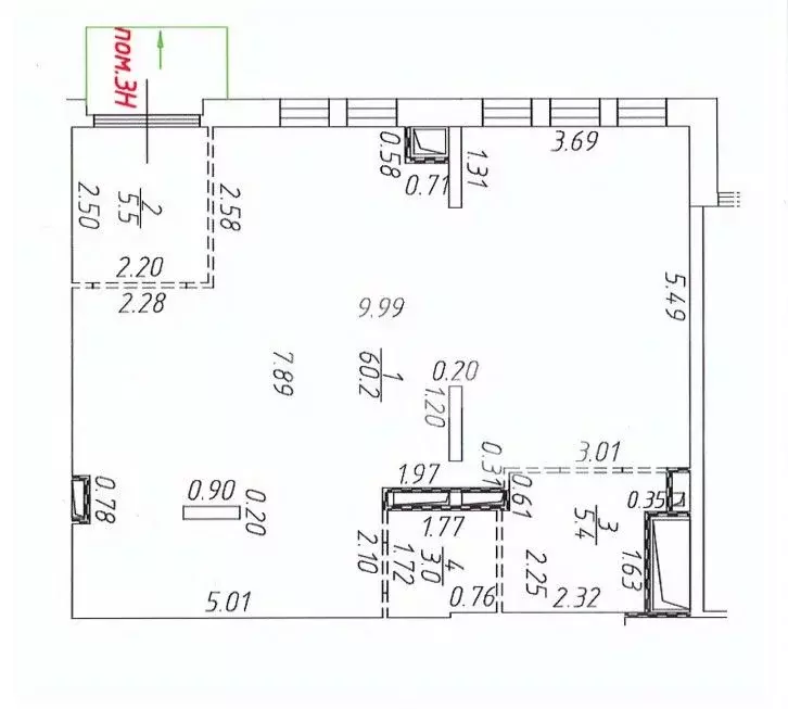 Торговая площадь в Московская область, Ленинский городской округ, д. ... - Фото 2