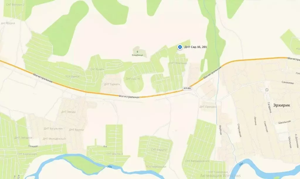 Участок в Бурятия, Заиграевский район, Дабатуйское с/пос, Сад-16 ДНТ  ... - Фото 2