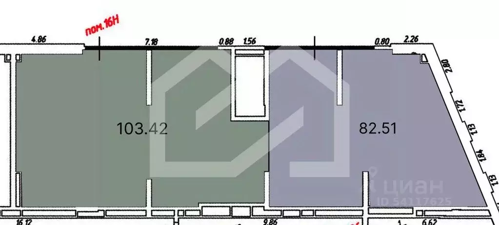 Помещение свободного назначения в Москва Автозаводская ул., 26/1 (83 ... - Фото 2