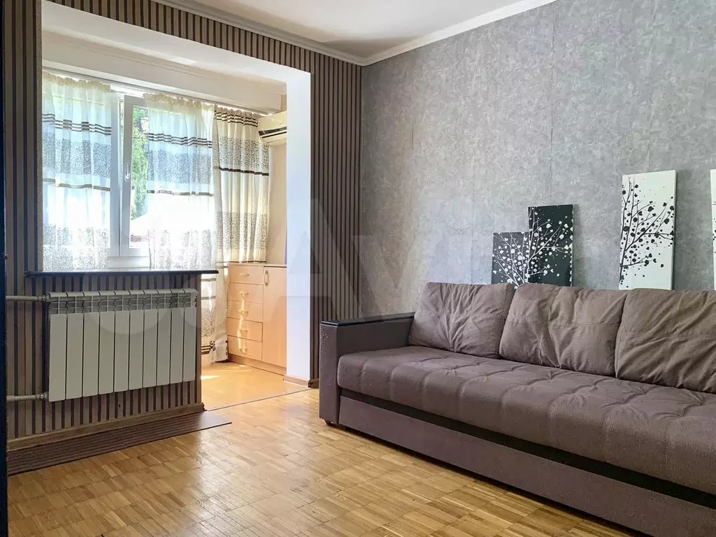 1-к. квартира, 27,4 м, 3/5 эт. - Фото 1