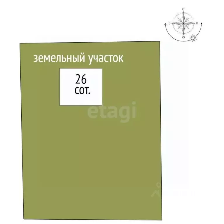 Участок в Мордовия, Ичалковский район, с. Оброчное Новая ул. (26.0 ... - Фото 1