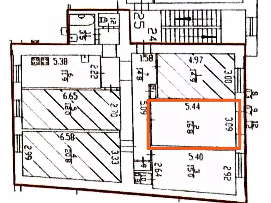 Комната Санкт-Петербург наб. Обводного Канала, 42 (16.8 м) - Фото 2