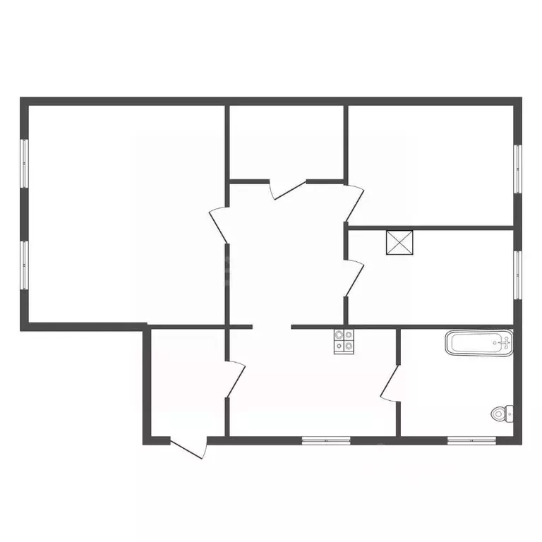 Дом в Амурская область, Свободный Лесная ул., 37 (27 м) - Фото 2