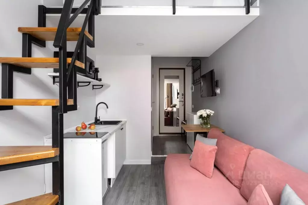 Студия Санкт-Петербург ул. Жуковского, 28 (24.0 м) - Фото 0