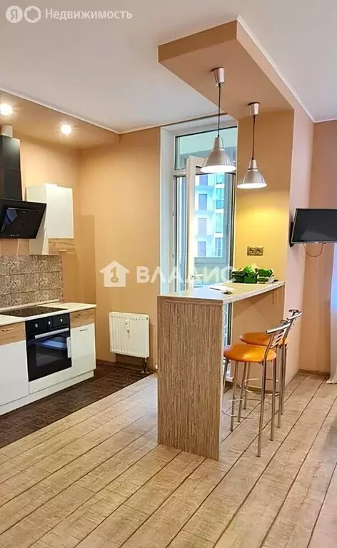 Квартира-студия: Санкт-Петербург, проспект Маршала Блюхера, 9к2 (26.9 ... - Фото 1