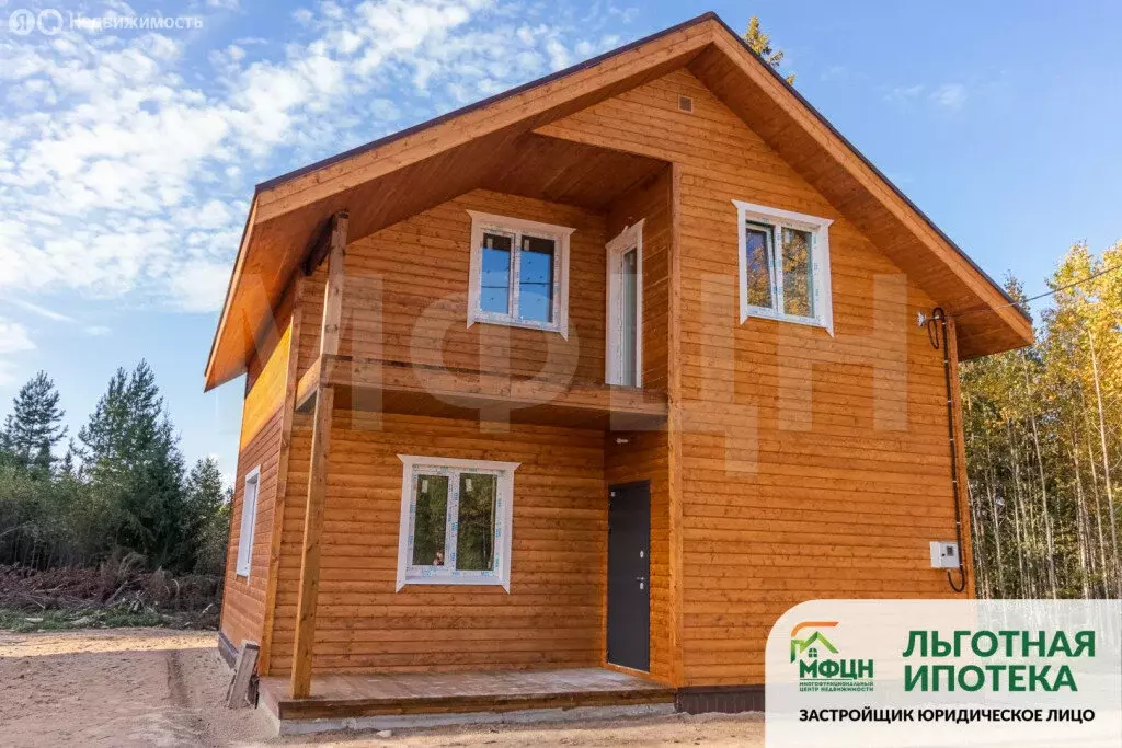 Дом в посёлок Новая Вилга, жилой массив Чистые Ключи (128 м) - Фото 0