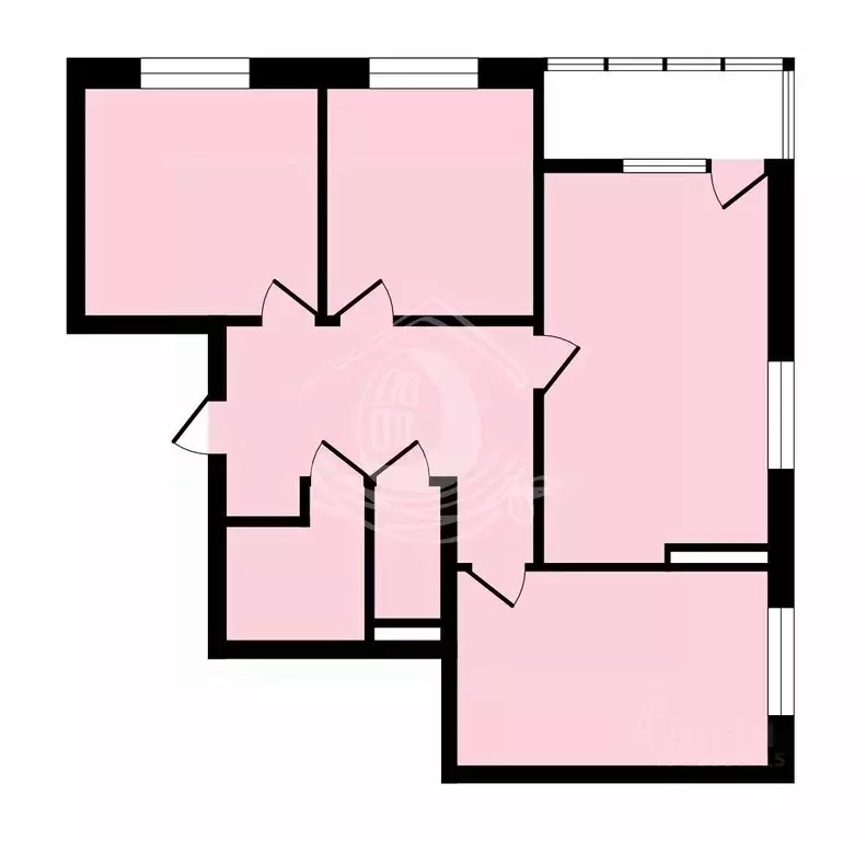 3-к кв. Алтайский край, Барнаул Красноармейский просп., 61Б (83.0 м) - Фото 2