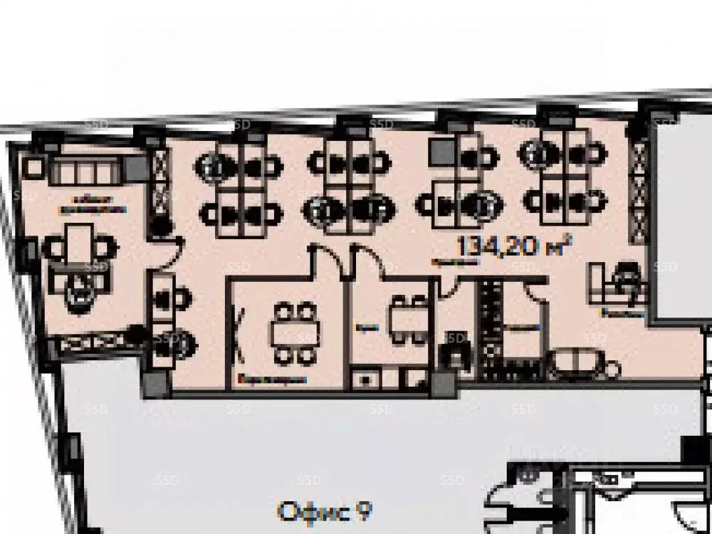 Офис в Москва ул. Обручева, 23С1 (134 м) - Фото 1