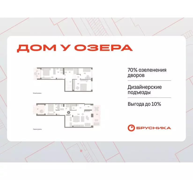 4-комнатная квартира: Тюмень, ЖК Дом у Озера (156.77 м) - Фото 0