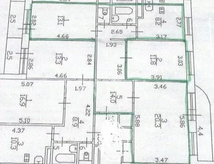Комната Санкт-Петербург просп. Большевиков, 8К1 (11.8 м) - Фото 2